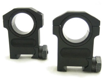   ()     NcSTAR R24 30  WEAVER RING/1" ALUMINUM INSERTS HIGH .